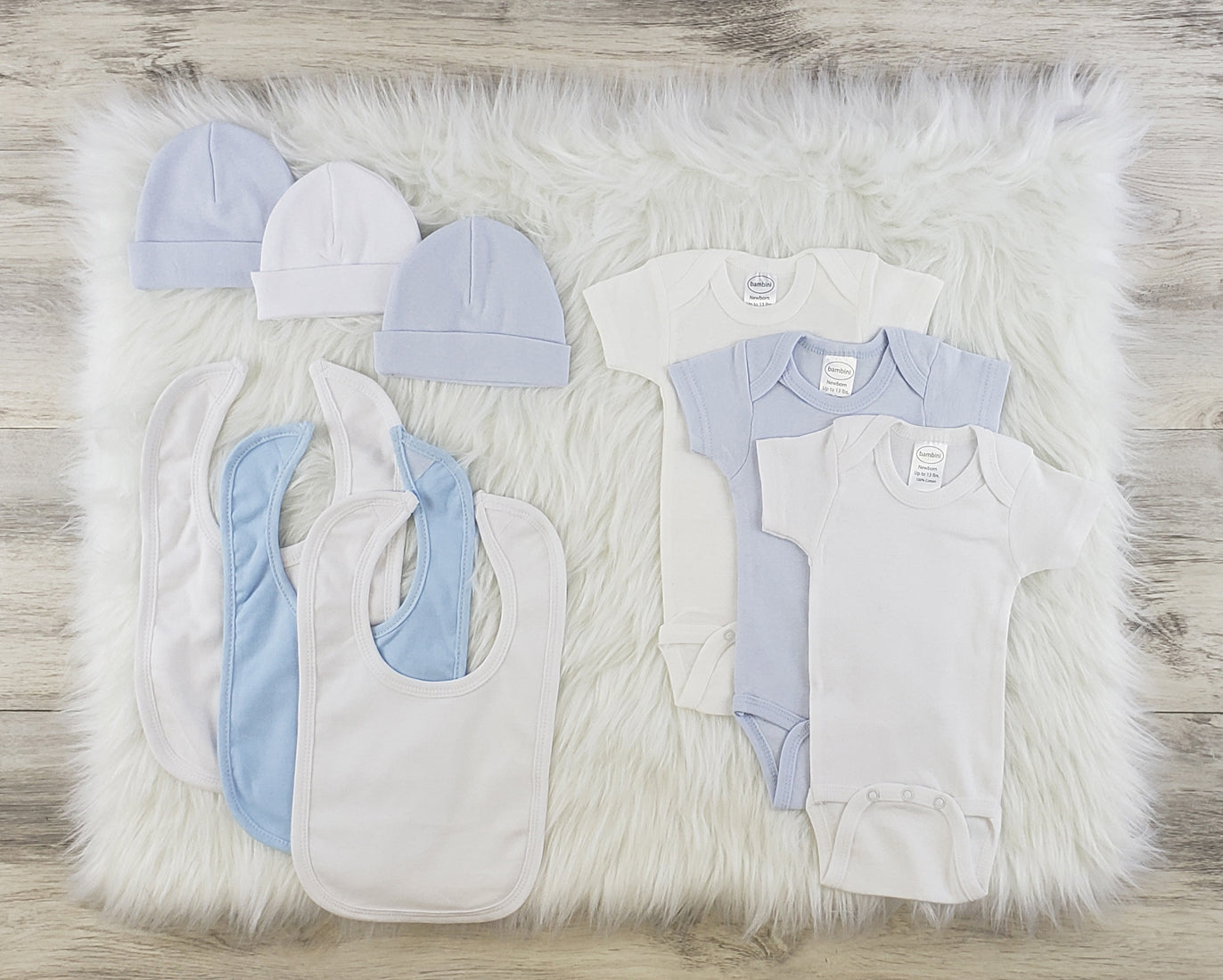 Bambini 9 Pc Layette Baby Clothes Set