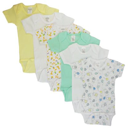 Boys' Printed Short Sleeve 6 Pack