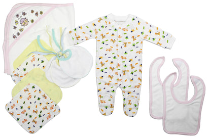 Newborn Baby Boys 11 Pc Layette Baby Shower Gift