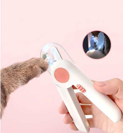 Pet Nail Scissors LED Cat/Dog Nail Clipper Trimmer