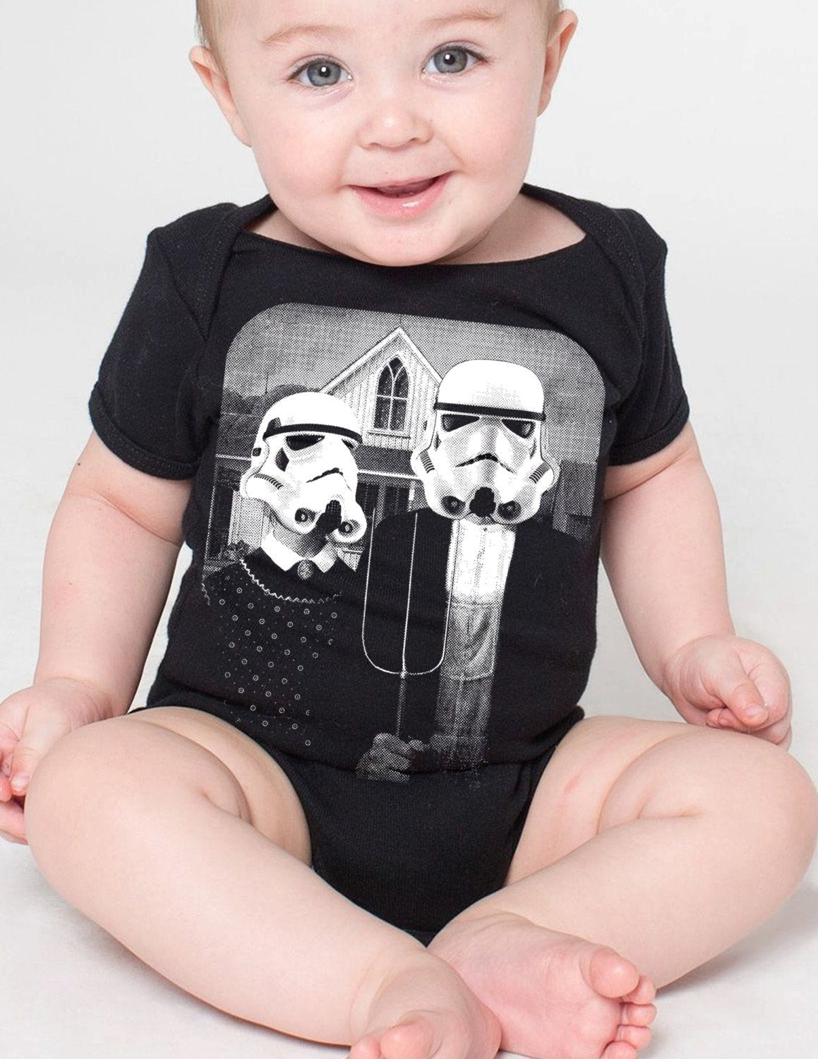 Star Wars American Gothic Onesie